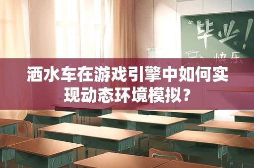 洒水车在游戏引擎中如何实现动态环境模拟？