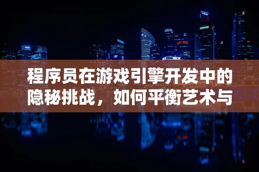程序员在游戏引擎开发中的隐秘挑战，如何平衡艺术与逻辑？