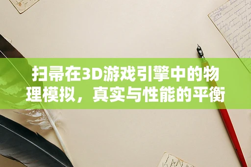 扫帚在3D游戏引擎中的物理模拟，真实与性能的平衡艺术