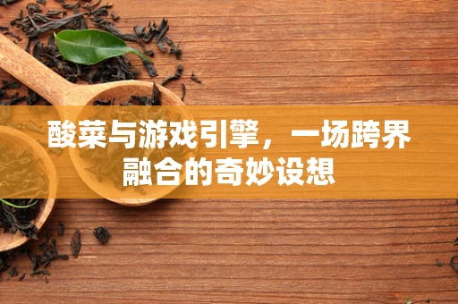 酸菜与游戏引擎，一场跨界融合的奇妙设想
