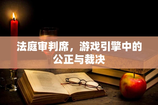 法庭审判席，游戏引擎中的公正与裁决