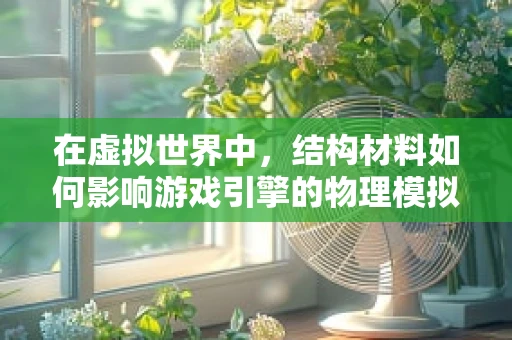 在虚拟世界中，结构材料如何影响游戏引擎的物理模拟？