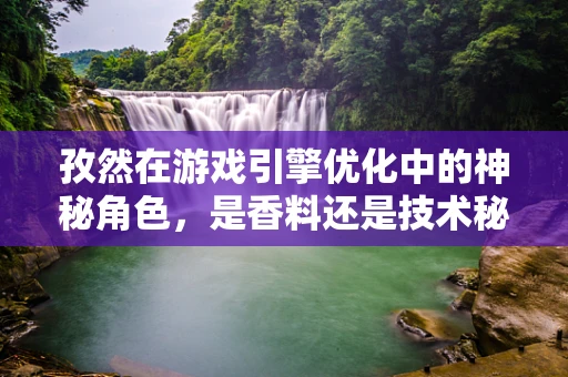 孜然在游戏引擎优化中的神秘角色，是香料还是技术秘籍？