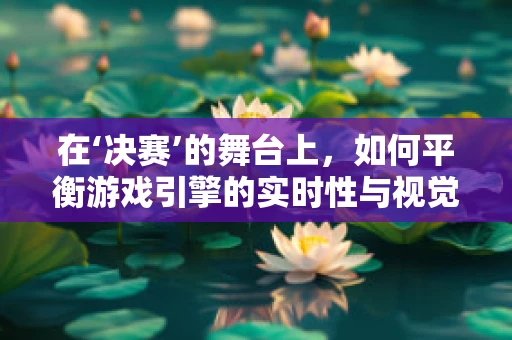 在‘决赛’的舞台上，如何平衡游戏引擎的实时性与视觉效果？