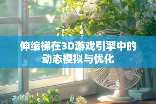 伸缩梯在3D游戏引擎中的动态模拟与优化