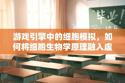 游戏引擎中的细胞模拟，如何将细胞生物学原理融入虚拟世界？