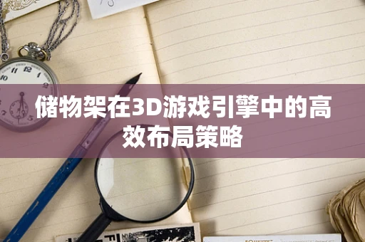 储物架在3D游戏引擎中的高效布局策略