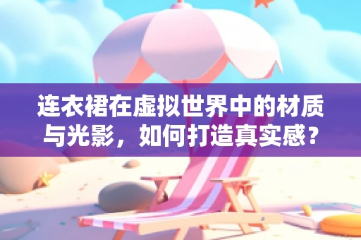 连衣裙在虚拟世界中的材质与光影，如何打造真实感？