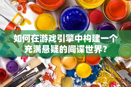 如何在游戏引擎中构建一个充满悬疑的间谍世界？