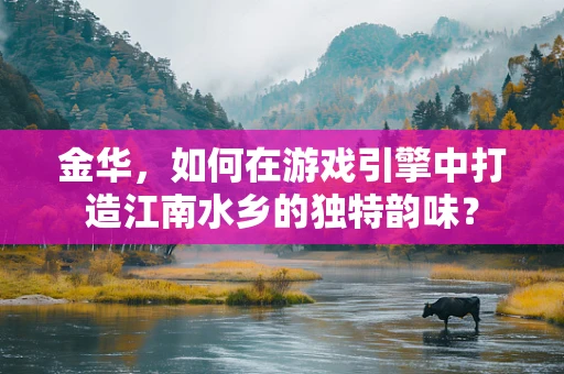 金华，如何在游戏引擎中打造江南水乡的独特韵味？
