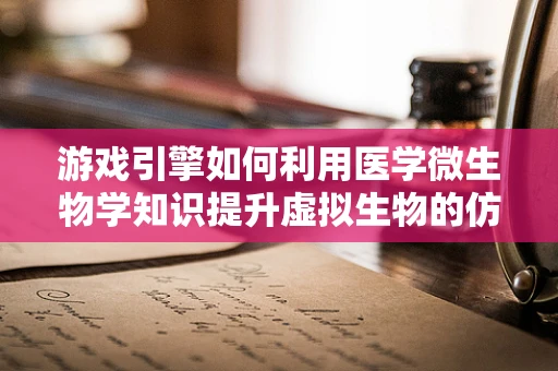 游戏引擎如何利用医学微生物学知识提升虚拟生物的仿真度？