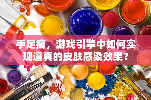 手足癣，游戏引擎中如何实现逼真的皮肤感染效果？