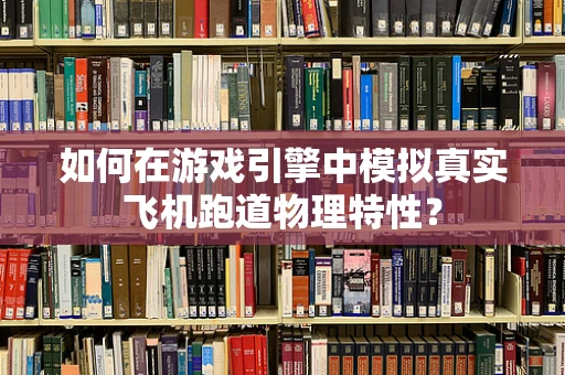 如何在游戏引擎中模拟真实飞机跑道物理特性？