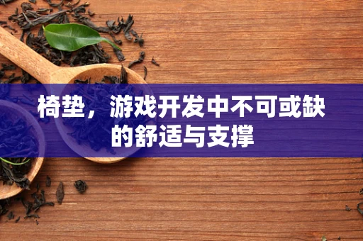 椅垫，游戏开发中不可或缺的舒适与支撑