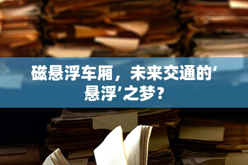 磁悬浮车厢，未来交通的‘悬浮’之梦？