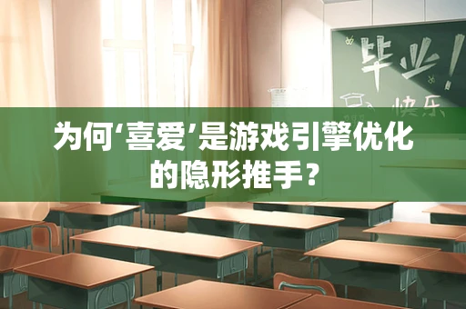 为何‘喜爱’是游戏引擎优化的隐形推手？