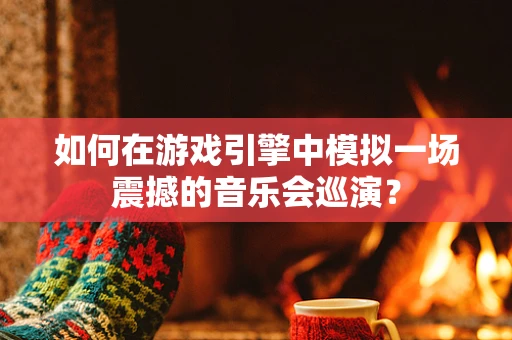 如何在游戏引擎中模拟一场震撼的音乐会巡演？