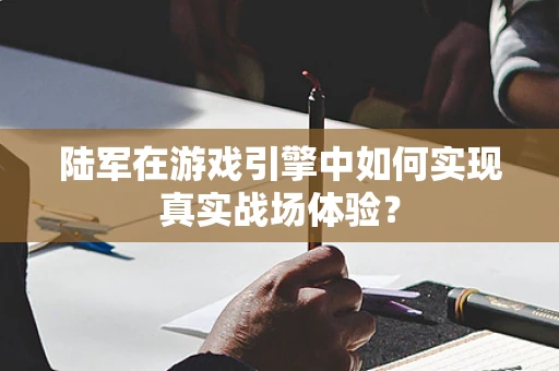 陆军在游戏引擎中如何实现真实战场体验？