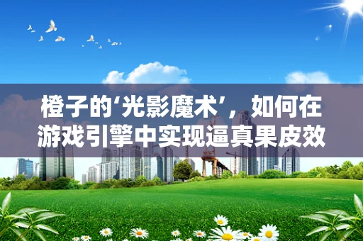 橙子的‘光影魔术’，如何在游戏引擎中实现逼真果皮效果？