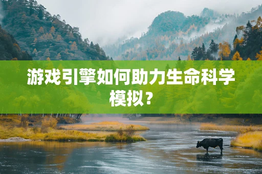 游戏引擎如何助力生命科学模拟？