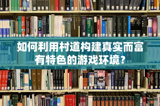 如何利用村道构建真实而富有特色的游戏环境？