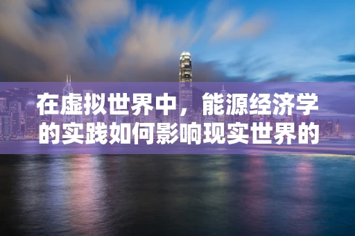 在虚拟世界中，能源经济学的实践如何影响现实世界的能源决策？