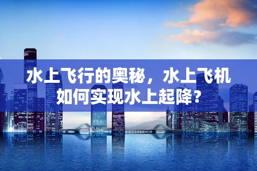 水上飞行的奥秘，水上飞机如何实现水上起降？