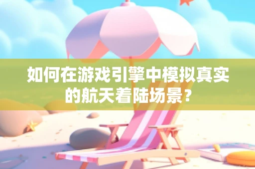 如何在游戏引擎中模拟真实的航天着陆场景？