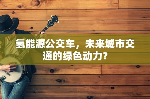 氢能源公交车，未来城市交通的绿色动力？