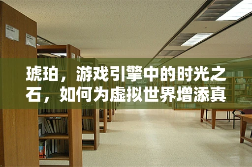 琥珀，游戏引擎中的时光之石，如何为虚拟世界增添真实触感？