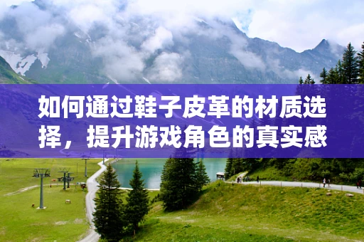 如何通过鞋子皮革的材质选择，提升游戏角色的真实感？