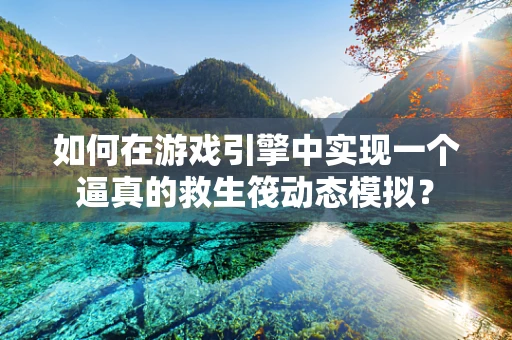 如何在游戏引擎中实现一个逼真的救生筏动态模拟？