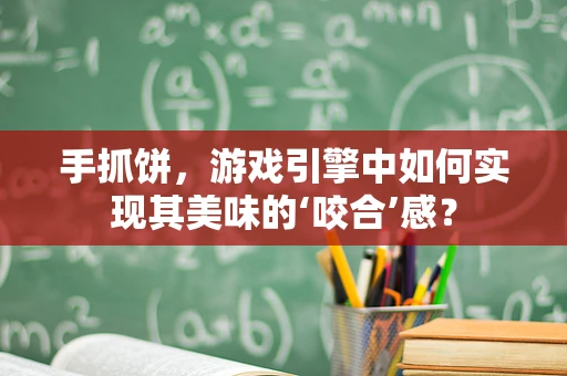 手抓饼，游戏引擎中如何实现其美味的‘咬合’感？