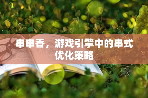 串串香，游戏引擎中的串式优化策略