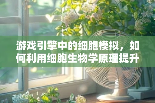 游戏引擎中的细胞模拟，如何利用细胞生物学原理提升虚拟生物的逼真度？