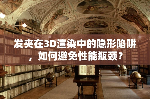 发夹在3D渲染中的隐形陷阱，如何避免性能瓶颈？