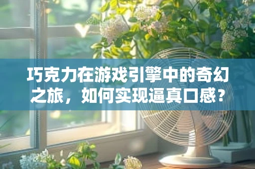 巧克力在游戏引擎中的奇幻之旅，如何实现逼真口感？