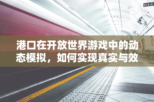 港口在开放世界游戏中的动态模拟，如何实现真实与效率的平衡？