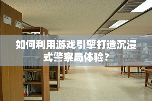 如何利用游戏引擎打造沉浸式警察局体验？