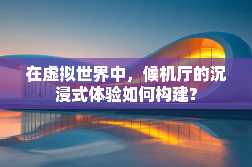 在虚拟世界中，候机厅的沉浸式体验如何构建？