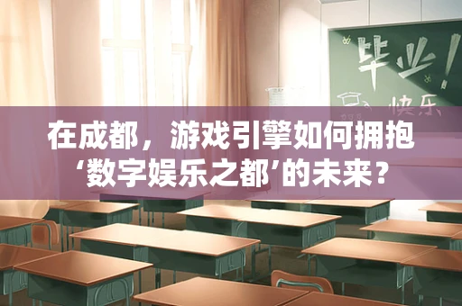 在成都，游戏引擎如何拥抱‘数字娱乐之都’的未来？