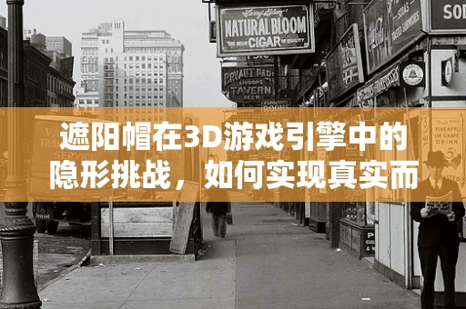 遮阳帽在3D游戏引擎中的隐形挑战，如何实现真实而不失性能的视觉效果？