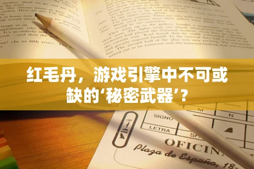 红毛丹，游戏引擎中不可或缺的‘秘密武器’？