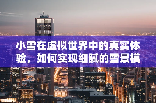 小雪在虚拟世界中的真实体验，如何实现细腻的雪景模拟？