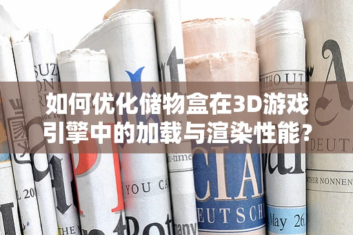 如何优化储物盒在3D游戏引擎中的加载与渲染性能？