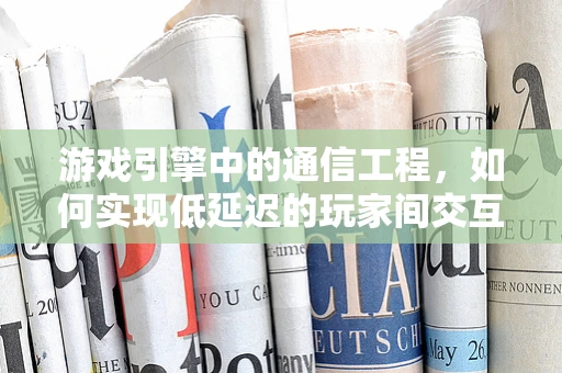 游戏引擎中的通信工程，如何实现低延迟的玩家间交互？