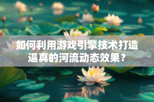 如何利用游戏引擎技术打造逼真的河流动态效果？