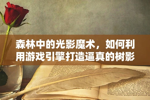 森林中的光影魔术，如何利用游戏引擎打造逼真的树影效果？