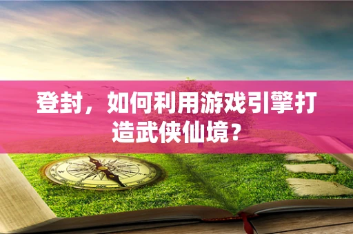 登封，如何利用游戏引擎打造武侠仙境？