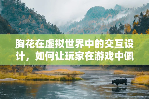 胸花在虚拟世界中的交互设计，如何让玩家在游戏中佩戴出个性？